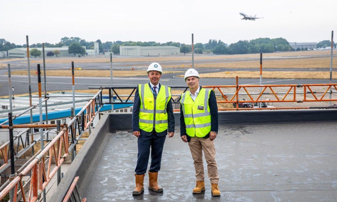 The Landing Hotel at Biggin Hill Airport celebrates topping out | Hotel ...